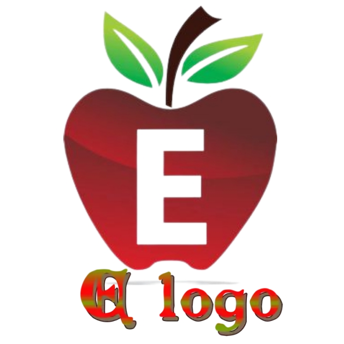 e logo Logotipo template