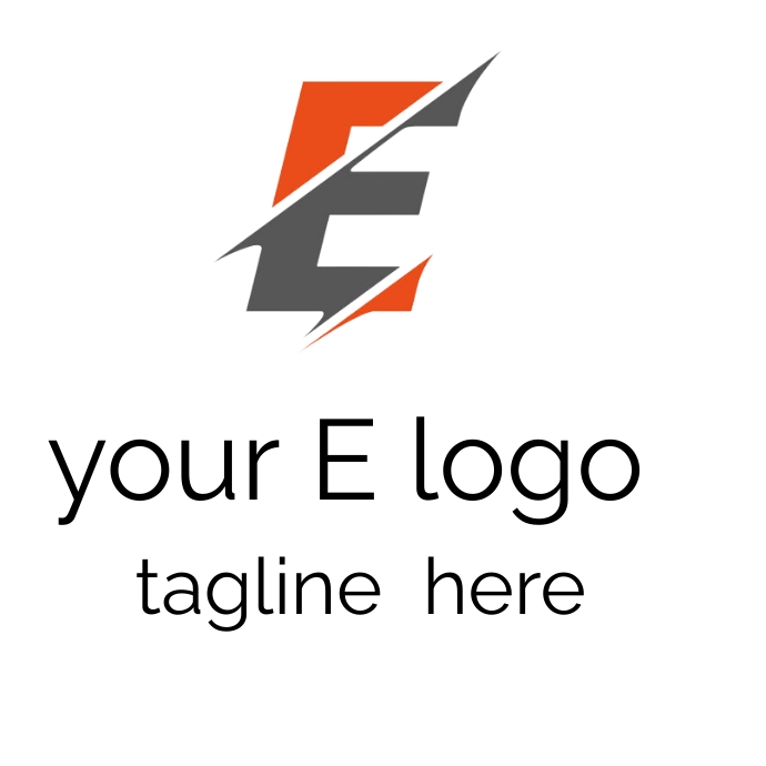 E logo Template | PosterMyWall