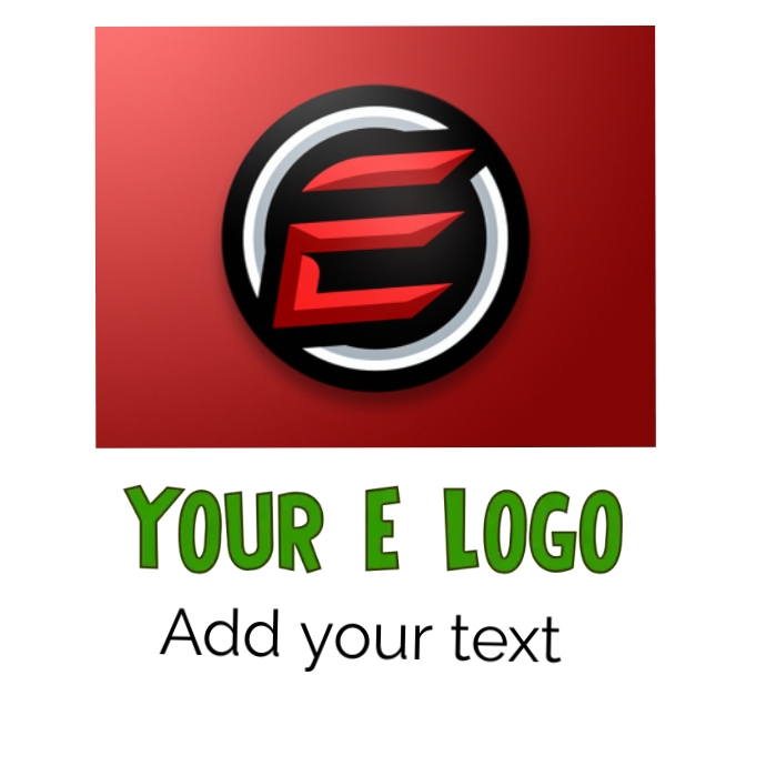 E Logo Template | PosterMyWall