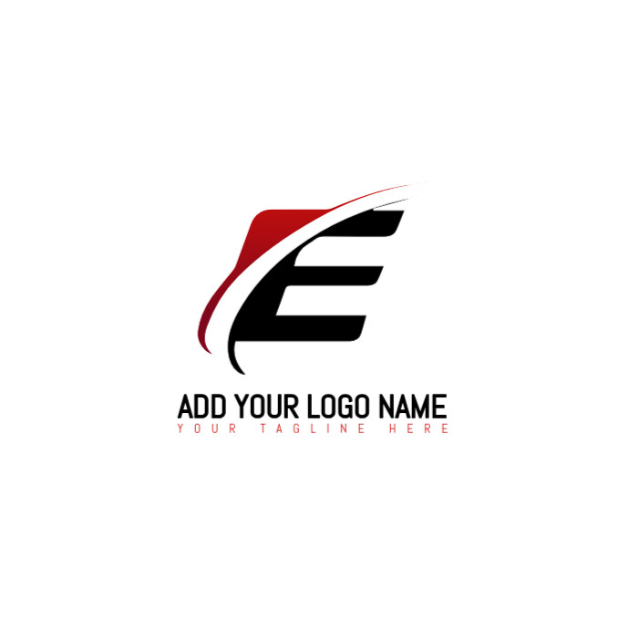 E Logo/swoosh Color/monogram/gradient/identity/brand/business/symbol/typography Logo template