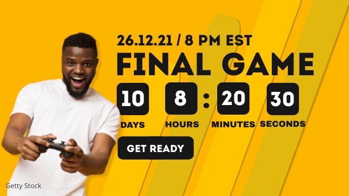 e sport game countdown advertisement Template | PosterMyWall