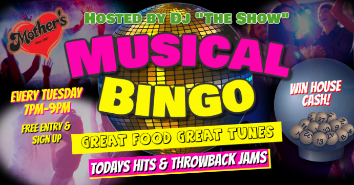 Music Bingo Tuesday