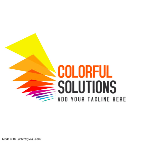 colorful geometric icon logo