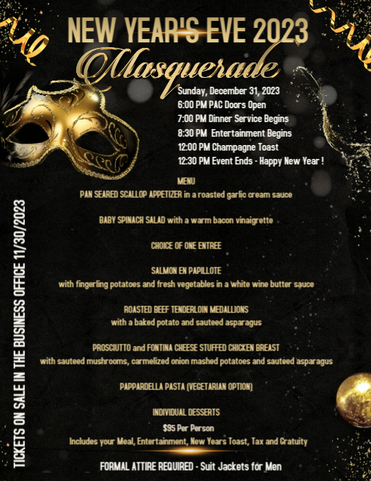 Masquerade Flyer | PosterMyWall