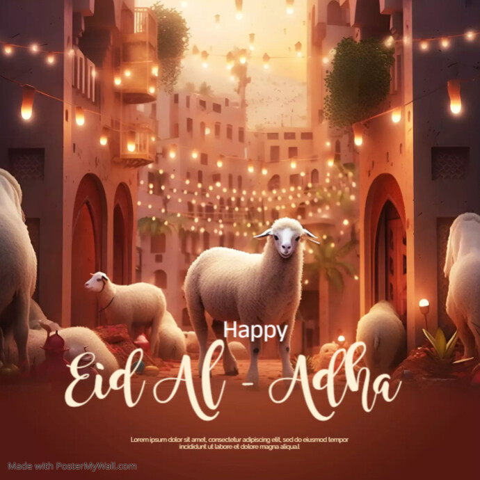 Eid Al - Adha Template