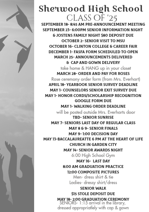Graduation Program Template | PosterMyWall