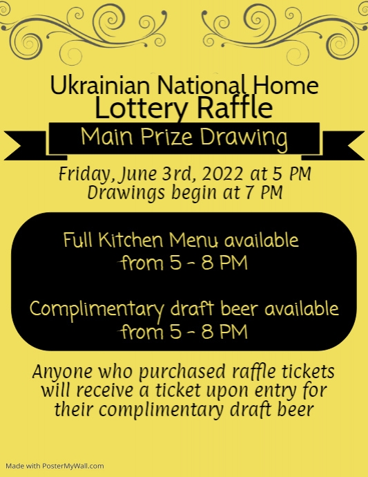 Raffle Drawing Poster | PosterMyWall