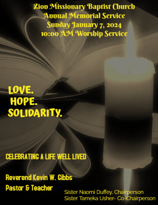CANDLELIGHT VIGIL FLYER PosterMyWall