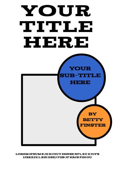 Book Cover Poster template