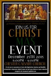 christmas church Template | PosterMyWall