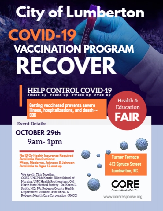 Copy of Copy of Copy of Covid-19 Testing Flyer | PosterMyWall