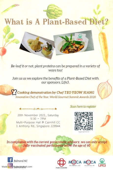 Plant Based Diet PosterMyWall