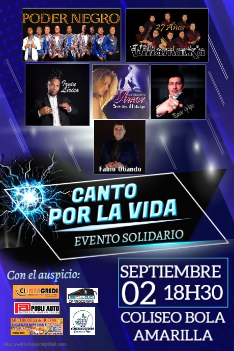 Copy of Virtual Concert Poster | PosterMyWall