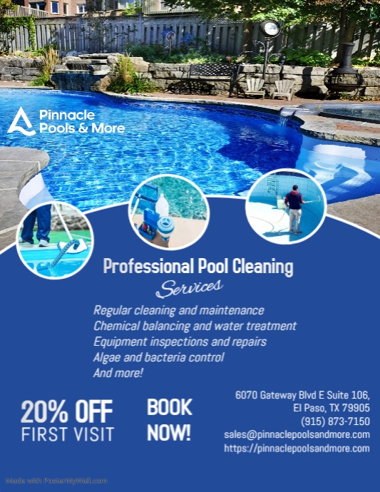 Copy of Pool Service | PosterMyWall