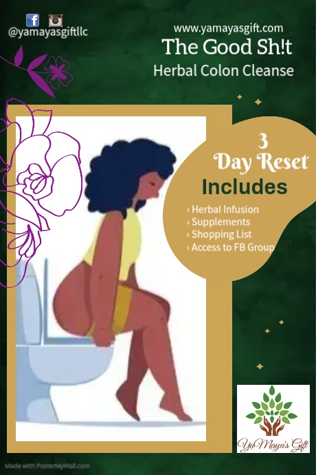 The Good Shit Cleanse | PosterMyWall