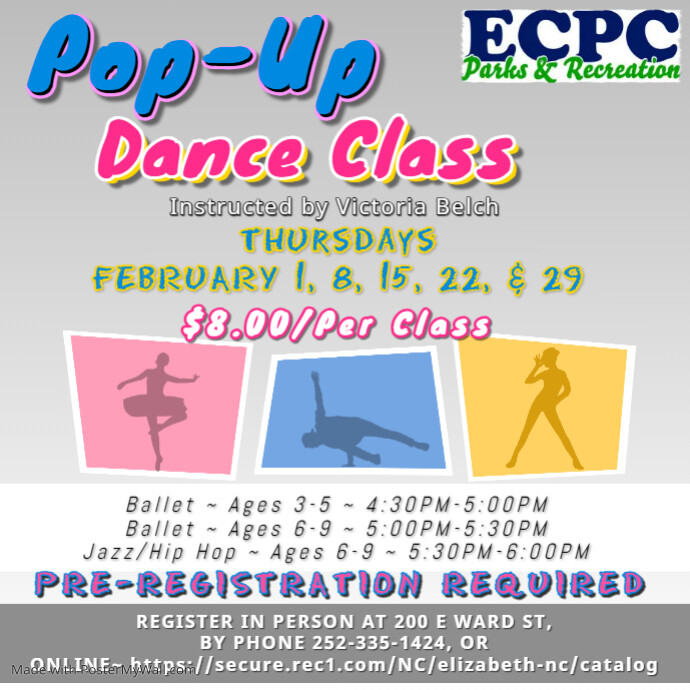 Colorful Online Tap Dance Classes Instagram P (1) PosterMyWall