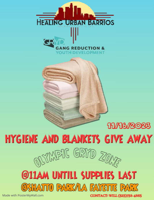 Copy of Winter Blanket Drive Flyer Template PosterMyWall