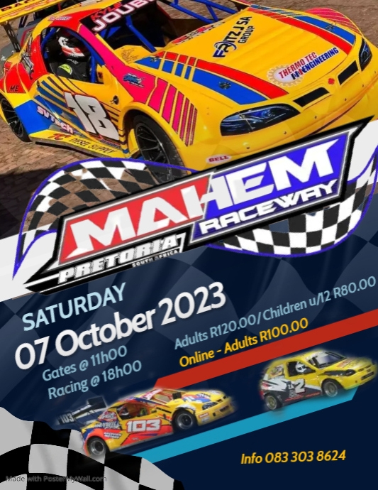 Car Race Flyer | PosterMyWall