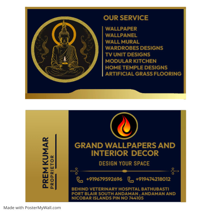 Calling Card Template Instagram Post