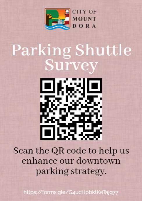 Shuttle Survey QR code A4 template