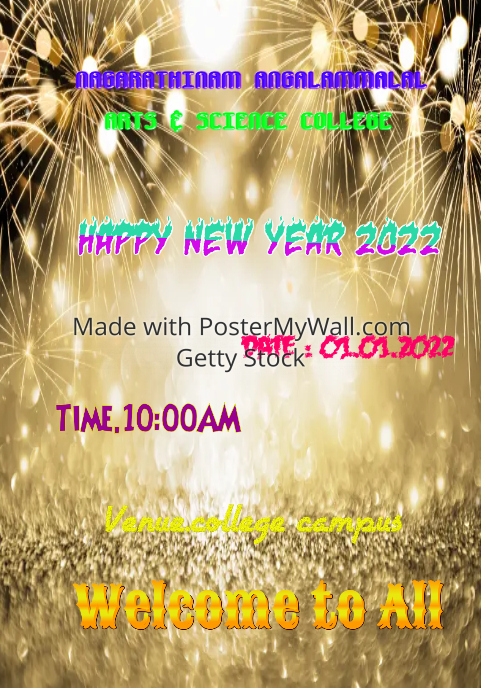 31st Party Flyer A5 template