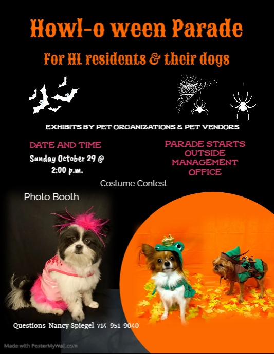Halloween Dogs Costume Party Flyer Template PosterMyWall