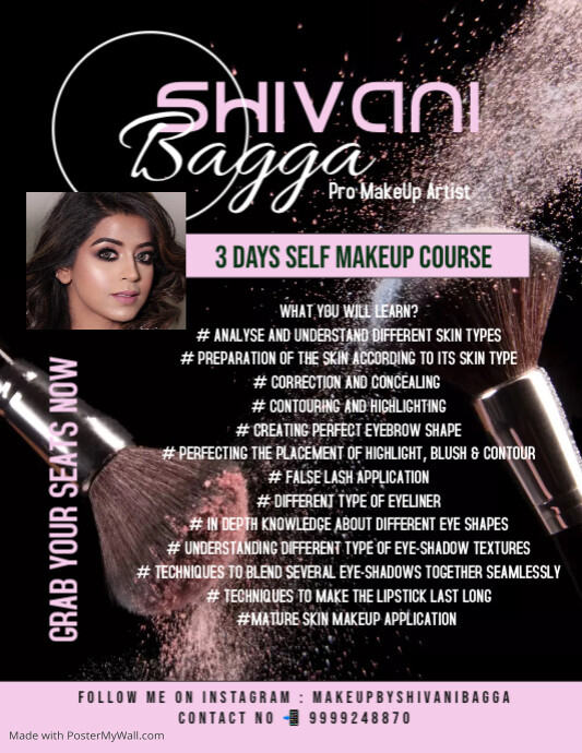 Copy of Makeup Appointment PosterMyWall