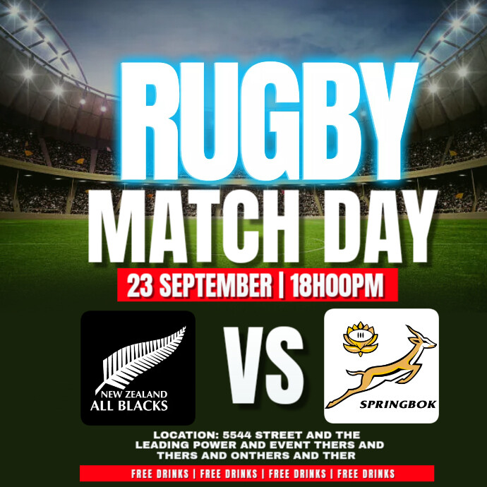 rugby match | PosterMyWall