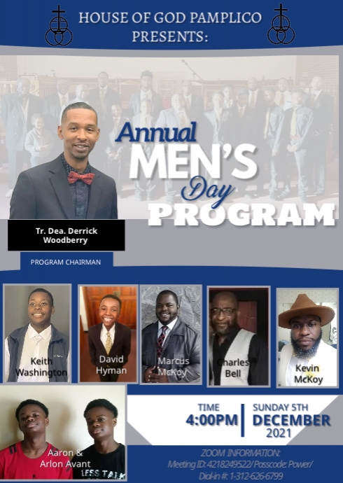Copy of Christian men event flyer | PosterMyWall
