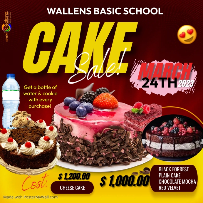Copy Of Cake Sale Template PosterMyWall copy-of-cake-sale-template-postermywall