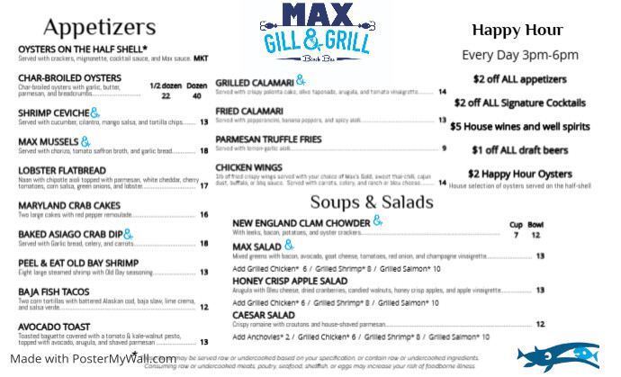 Menu Front 11.2.22 VB | PosterMyWall