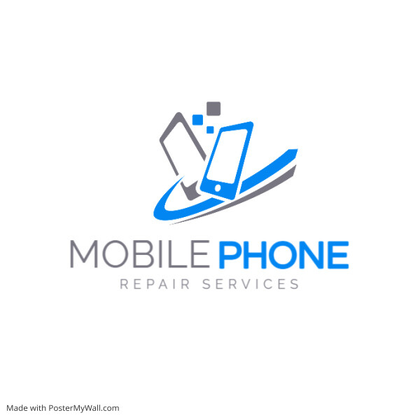 phone repair services icon logo template desi