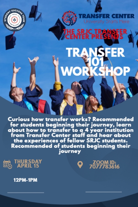 Copy of Transfer 101 workshop Poster | PosterMyWall