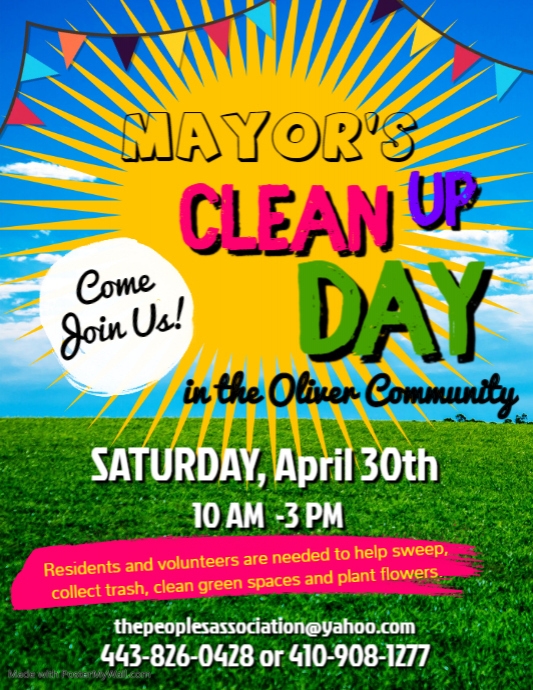 Copy of Clean Up Day Flyer | PosterMyWall
