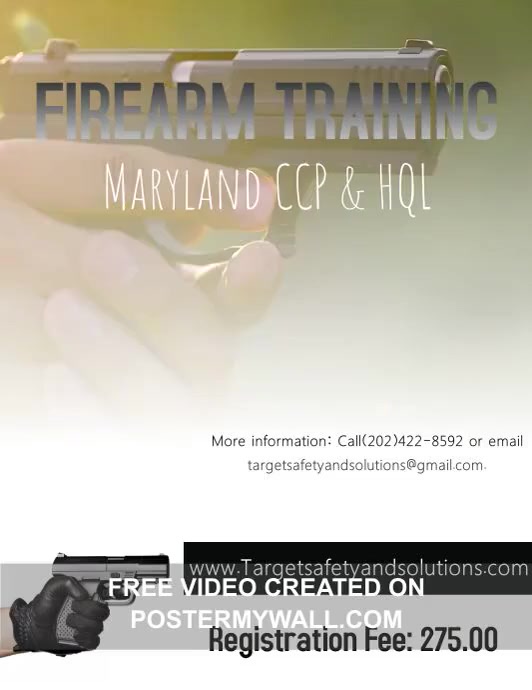 Gun Raffle Flyer Template PosterMyWall