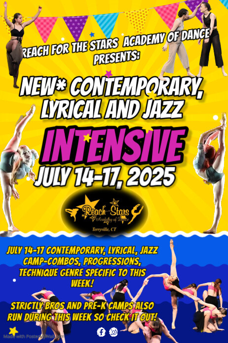 Summer Camp Poster template