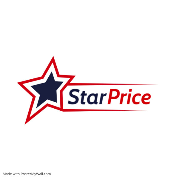 star icon logo red and white and blue