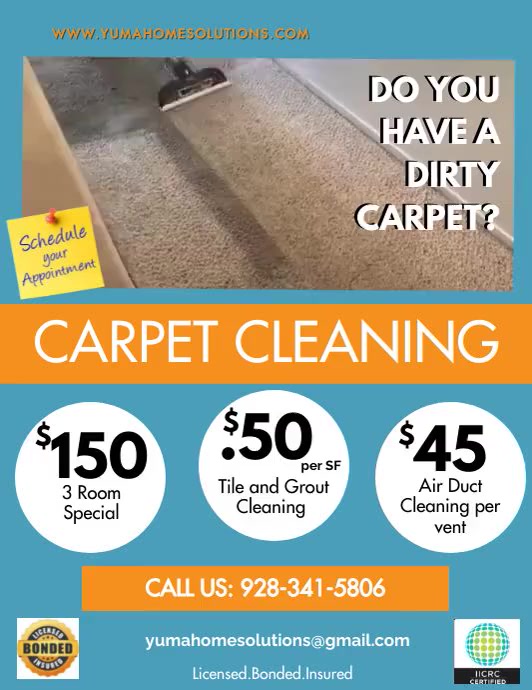 CARPET CLEANING FLYER PosterMyWall