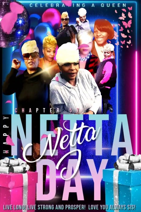 Netta Birthday | PosterMyWall