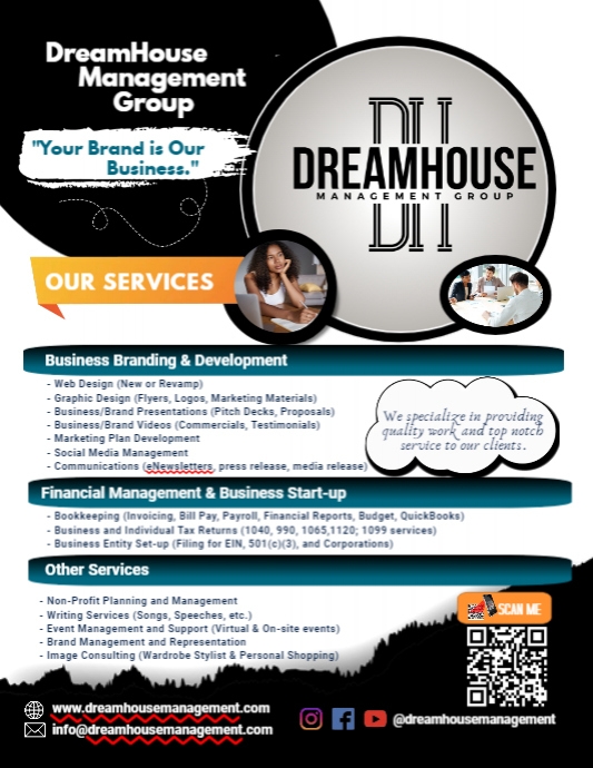 DH Professional Service Flyer LETTER | PosterMyWall