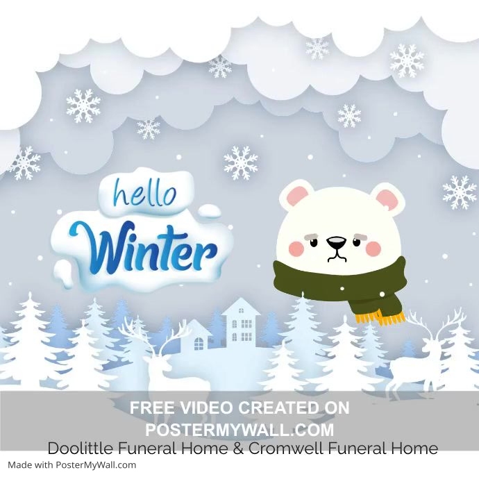 Winter Template PosterMyWall