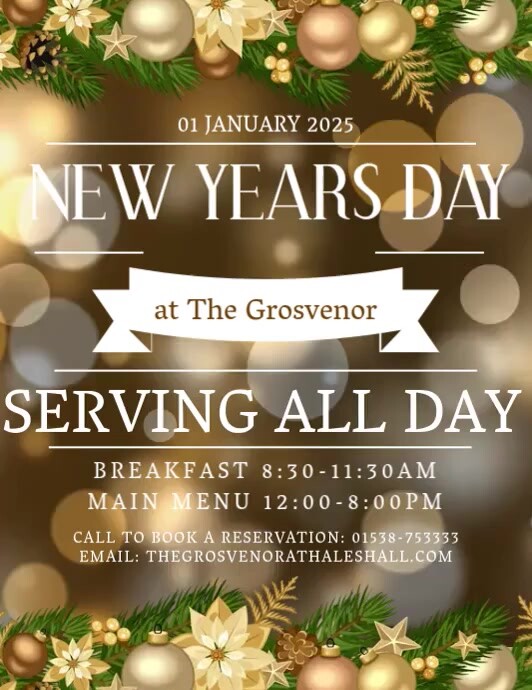 New Years Day Sale Event Flyer Template PosterMyWall