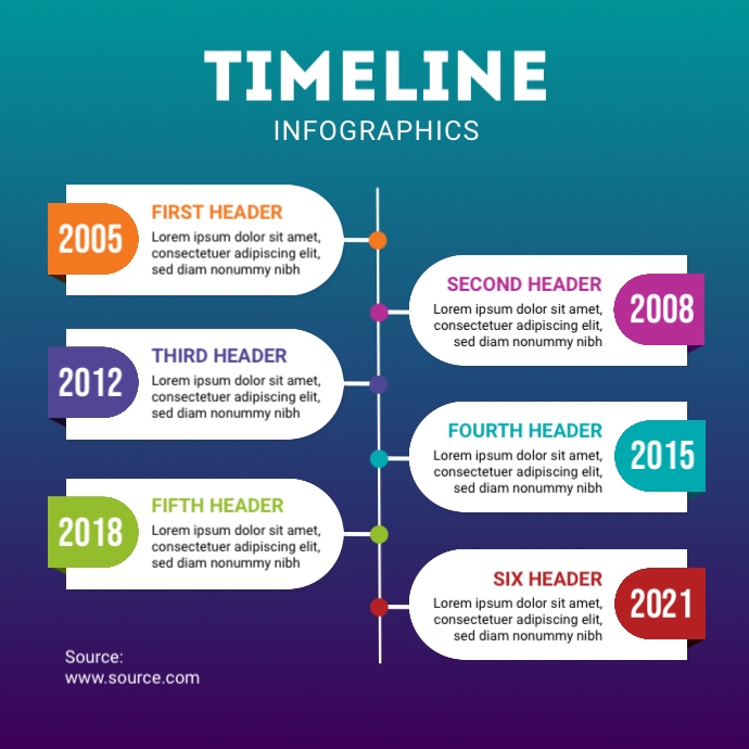 Timeline. Copy Copy of Timeline Design Template | PosterMyWall