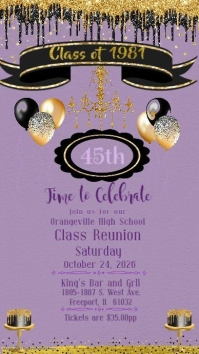45th Reunion for Orangeville Class of 1981