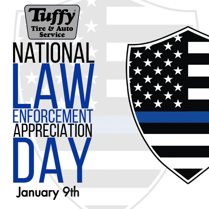 national law enforcement day PosterMyWall