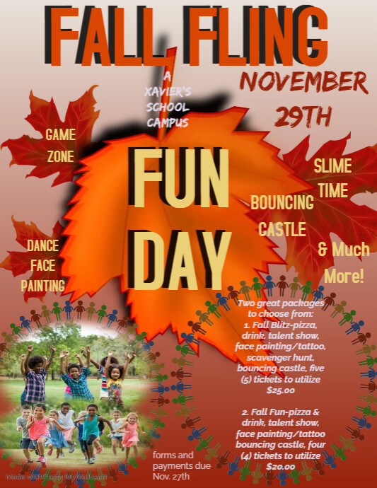 AUTUMN FALL FUN DAY updated | PosterMyWall