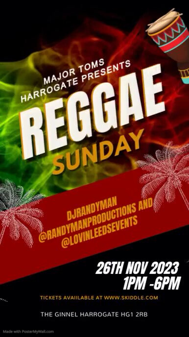 reggae, reggae party, event | PosterMyWall
