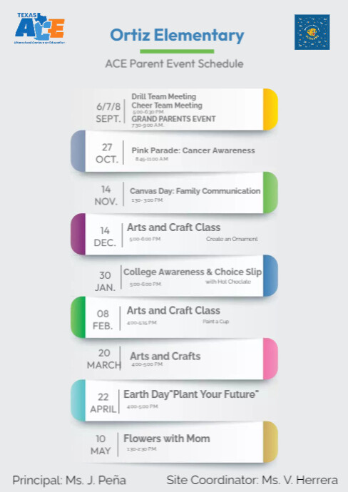 Event Schedule Template (1) | PosterMyWall