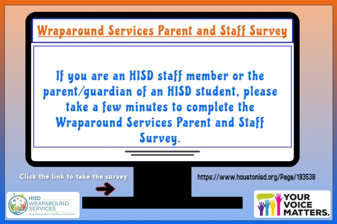 Wraparound Services Parent and Staff Survey | PosterMyWall