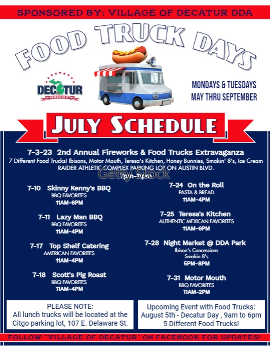 June Food Truck Schedule (1) PosterMyWall